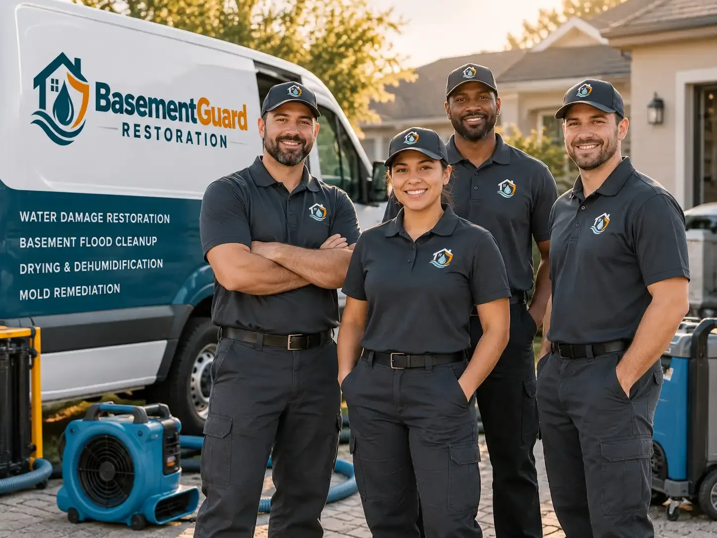 Basement Water Damage Restoration company in Texico, IL
